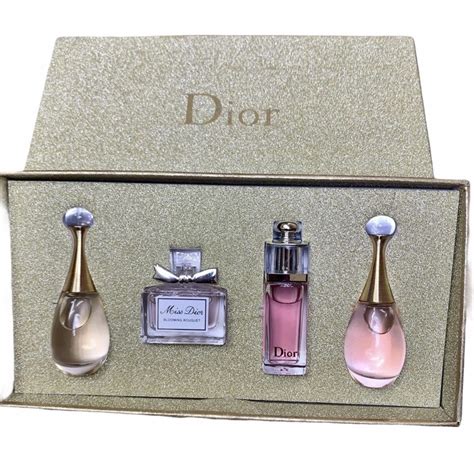 mini perfume bottles dior|dior perfume miniatures gift sets.